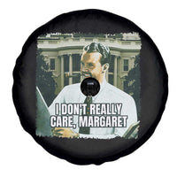 Funny JD Vance Interview Meme Spare Tire Cover I Don't Really Care Margaret