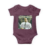 Funny JD Vance Interview Meme Baby Onesie I Don't Really Care Margaret