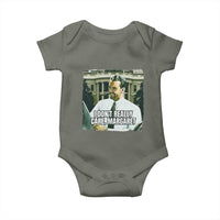 Funny JD Vance Interview Meme Baby Onesie I Don't Really Care Margaret