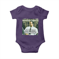 Funny JD Vance Interview Meme Baby Onesie I Don't Really Care Margaret