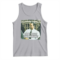 Funny JD Vance Interview Meme Tank Top I Don't Really Care Margaret