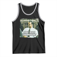 Funny JD Vance Interview Meme Tank Top I Don't Really Care Margaret