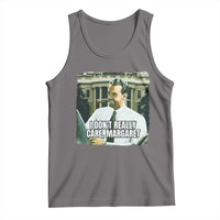 Funny JD Vance Interview Meme Tank Top I Don't Really Care Margaret