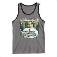Funny JD Vance Interview Meme Tank Top I Don't Really Care Margaret