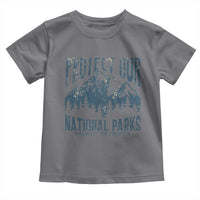 Protect Our National Parks Toddler T Shirt Retro Mountain Nature Graphic