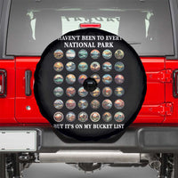 National Parks Bucket List Spare Tire Cover I Haven't Been To Wishlist