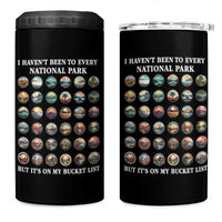 National Parks Bucket List 4 in 1 Can Cooler Tumbler I Haven't Been To Wishlist
