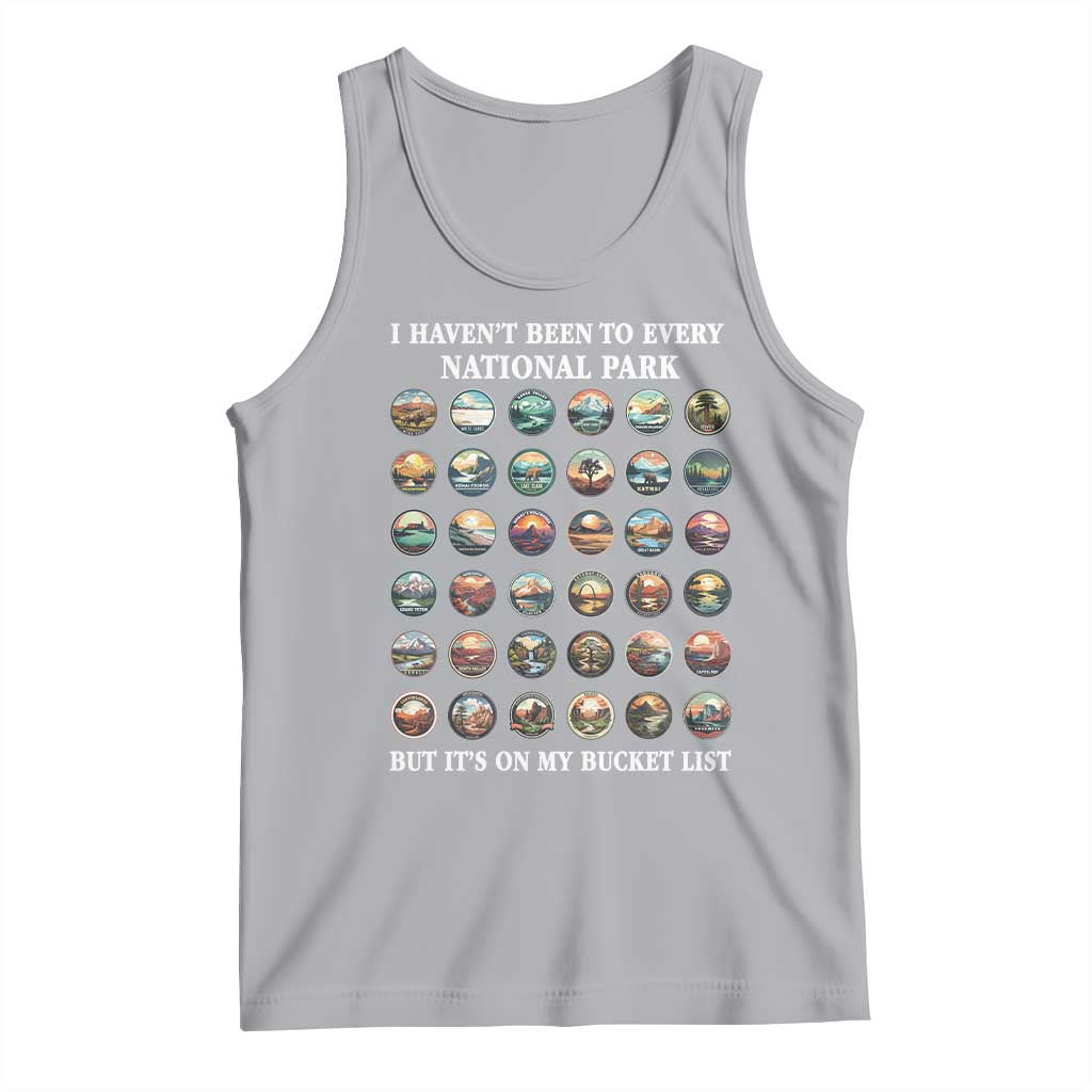 National Parks Bucket List Tank Top I Haven't Been To Wishlist