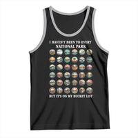 National Parks Bucket List Tank Top I Haven't Been To Wishlist