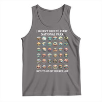 National Parks Bucket List Tank Top I Haven't Been To Wishlist