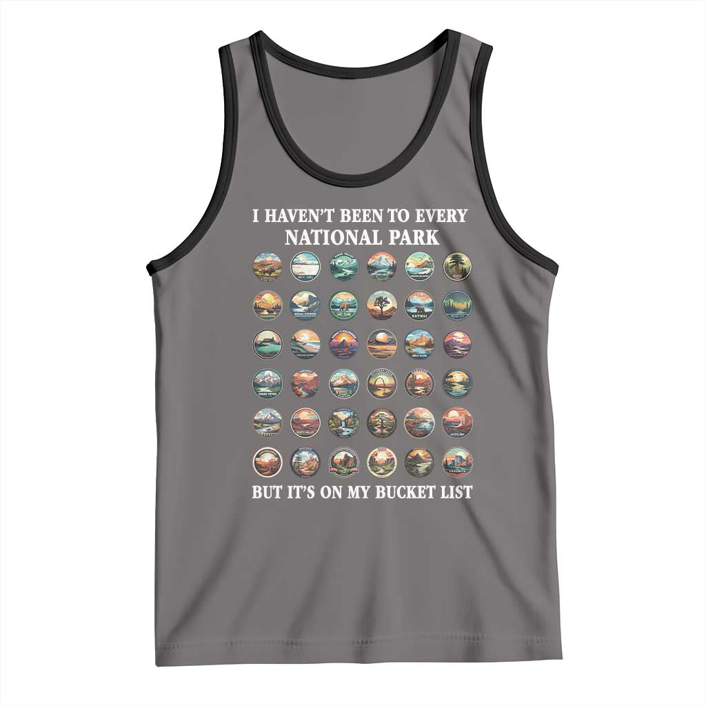 National Parks Bucket List Tank Top I Haven't Been To Wishlist