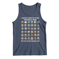 National Parks Bucket List Tank Top I Haven't Been To Wishlist