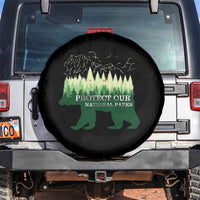 Protect Our Parks National Park Spare Tire Cover Bear Hiking Nature