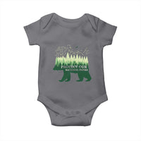 Protect Our Parks National Park Baby Onesie Bear Hiking Nature