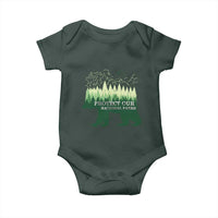 Protect Our Parks National Park Baby Onesie Bear Hiking Nature