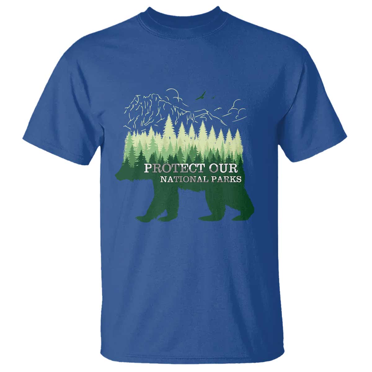 Protect Our Parks National Park T Shirt Bear Hiking Nature