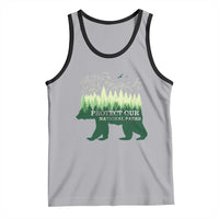 Protect Our Parks National Park Tank Top Bear Hiking Nature