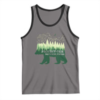 Protect Our Parks National Park Tank Top Bear Hiking Nature