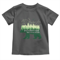 Protect Our Parks National Park Toddler T Shirt Bear Hiking Nature