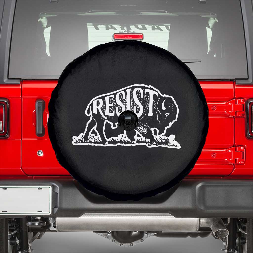 Protect Our National Parks Spare Tire Cover Bison Wildlife Resist