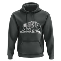 Protect Our National Parks Hoodie Bison Wildlife Resist