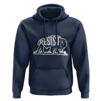 Protect Our National Parks Hoodie Bison Wildlife Resist