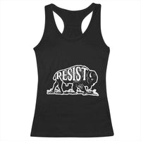 Protect Our National Parks Racerback Tank Top Bison Wildlife Resist