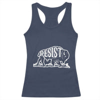 Protect Our National Parks Racerback Tank Top Bison Wildlife Resist