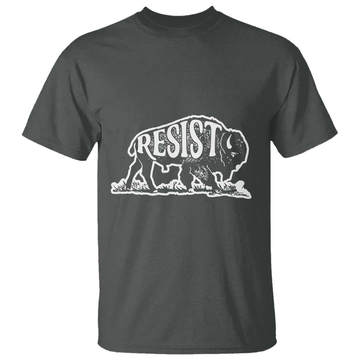 Protect Our National Parks T Shirt Bison Wildlife Resist