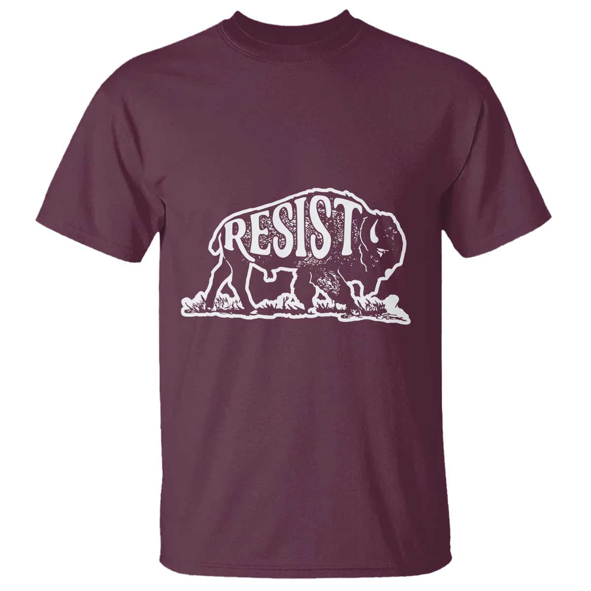 Protect Our National Parks T Shirt Bison Wildlife Resist