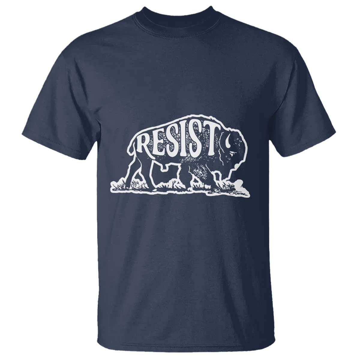 Protect Our National Parks T Shirt Bison Wildlife Resist