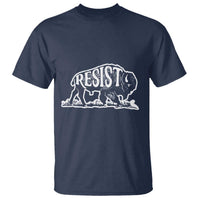 Protect Our National Parks T Shirt Bison Wildlife Resist