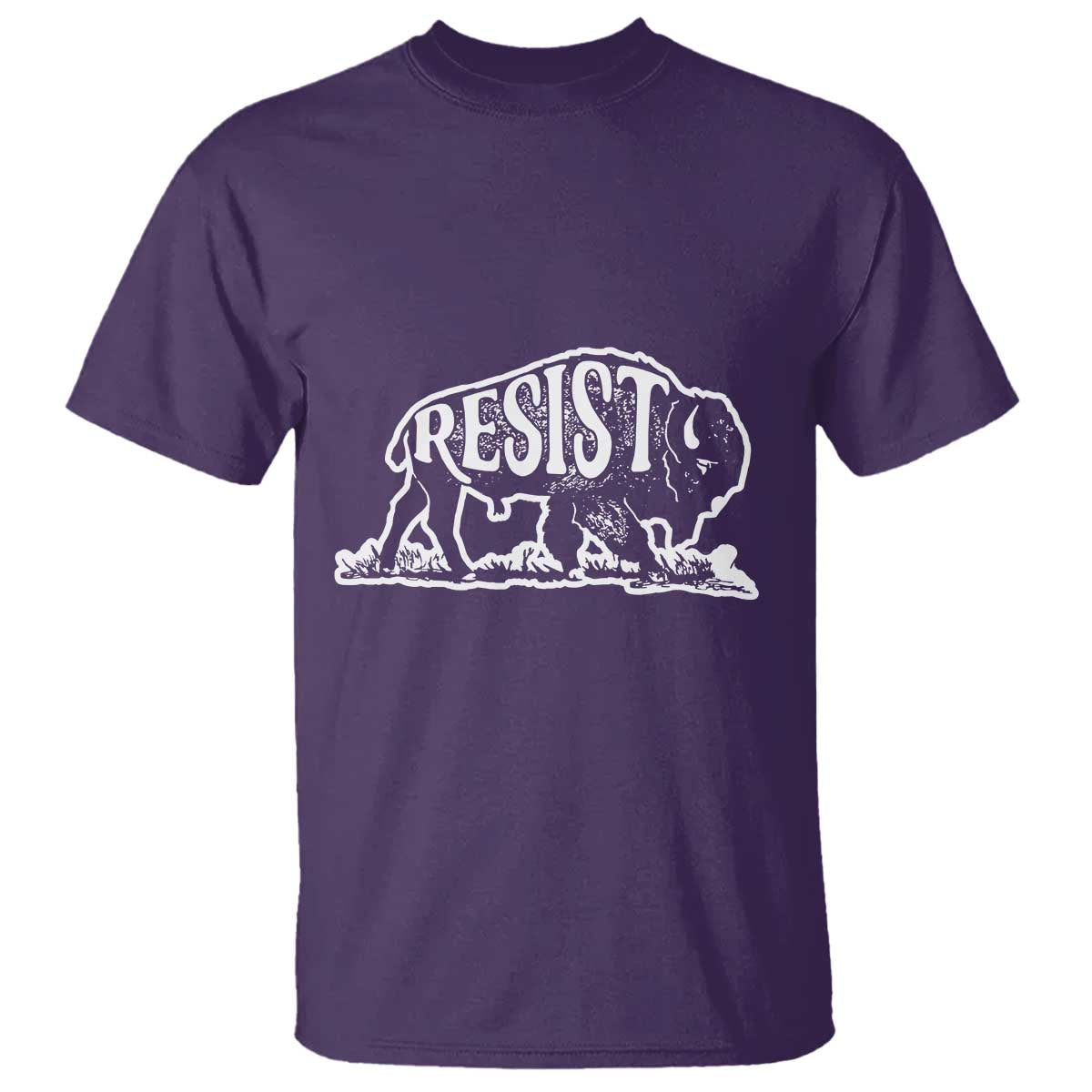 Protect Our National Parks T Shirt Bison Wildlife Resist