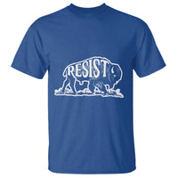 Protect Our National Parks T Shirt Bison Wildlife Resist