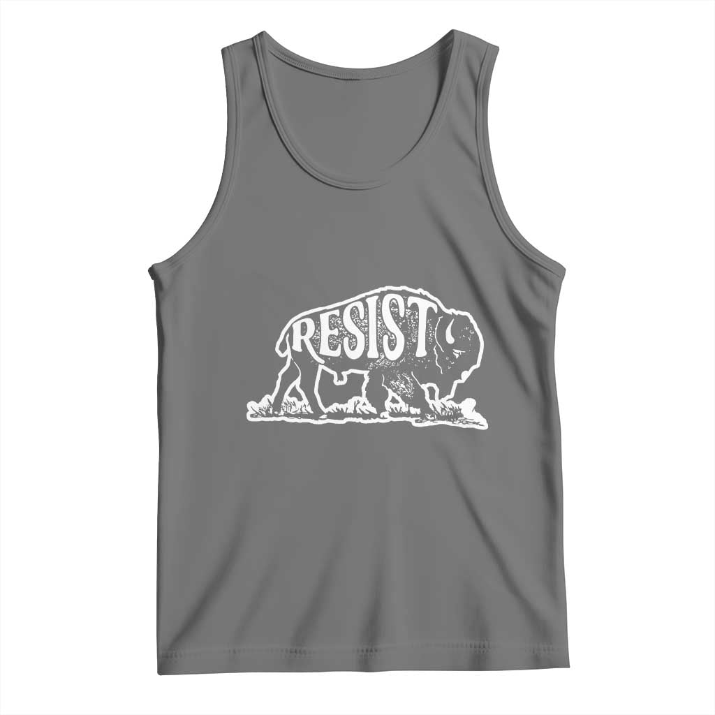 Protect Our National Parks Tank Top Bison Wildlife Resist