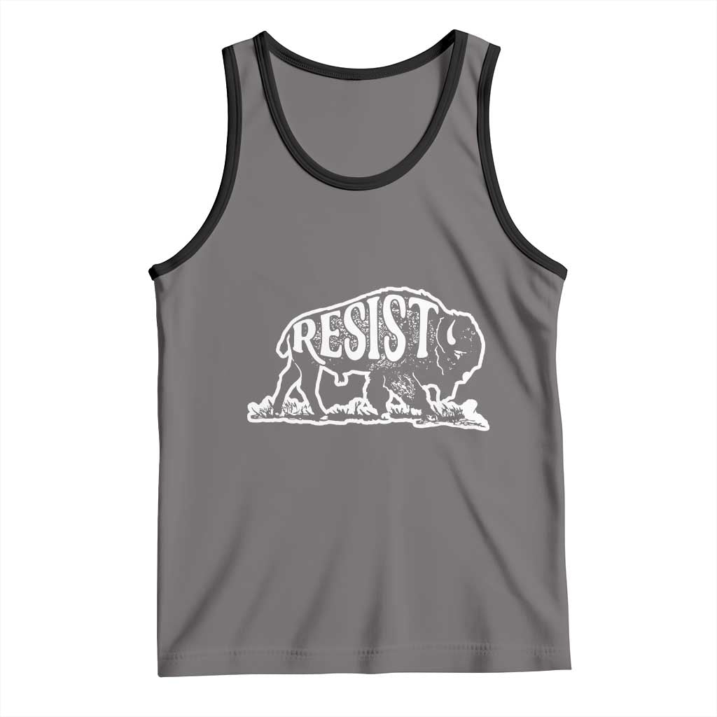 Protect Our National Parks Tank Top Bison Wildlife Resist