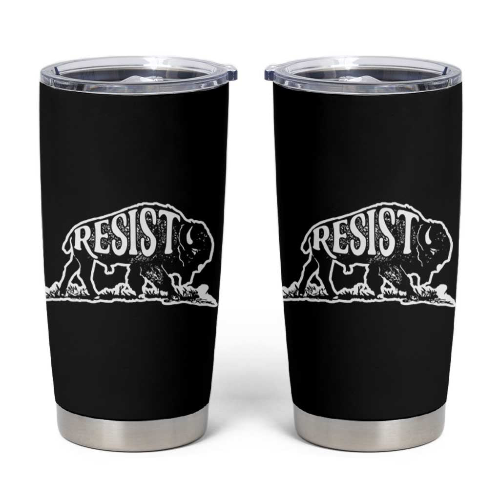 Protect Our National Parks Tumbler Cup Bison Wildlife Resist