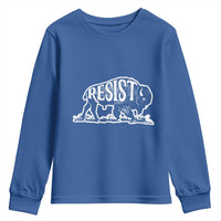 Protect Our National Parks Youth Sweatshirt Bison Wildlife Resist
