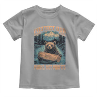Protect Our National Parks Toddler T Shirt Parks Not Profits Bear Retro Graphic