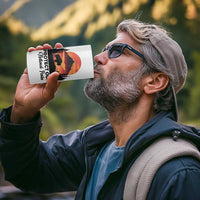 Protect Our National Parks 4 in 1 Can Cooler Tumbler Bison Buffalo Vintage Graphic