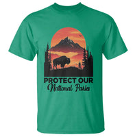 Protect Our National Parks T Shirt Bison Buffalo Vintage Graphic