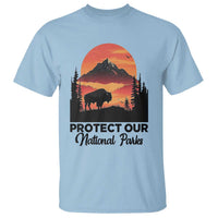Protect Our National Parks T Shirt Bison Buffalo Vintage Graphic