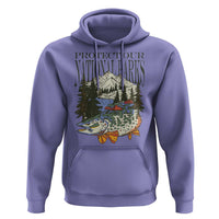 Protect Our National Parks Hoodie Wildlife Fishing Outdoor Adventure Retro