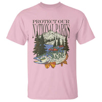 Protect Our National Parks T Shirt Wildlife Fishing Outdoor Adventure Retro