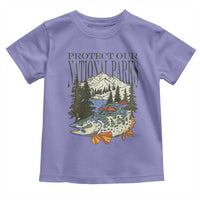 Protect Our National Parks Toddler T Shirt Wildlife Fishing Outdoor Adventure Retro