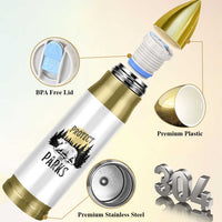 Protect Our Parks Bullet Tumbler Retro Bear Forest Nature Graphic