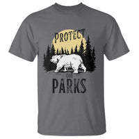 Protect Our Parks T Shirt Retro Bear Forest Nature Graphic