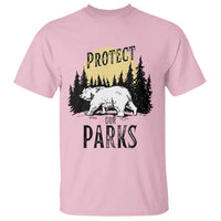 Protect Our Parks T Shirt Retro Bear Forest Nature Graphic