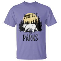 Protect Our Parks T Shirt Retro Bear Forest Nature Graphic