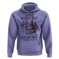 Protect National Parks Hoodie Support Parks Not Profits Deer